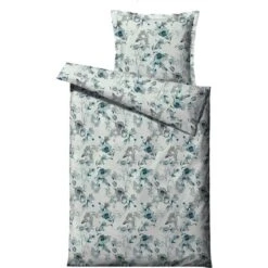 Södahl Sengesæt 140x200cm Flower Burst, Teal