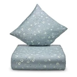 Nordisk Tekstil Sengesæt Garden Flower 140x200 Cm Grågrøn