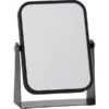 Zone Bordspejl, 3x Zoom, Sort Metal