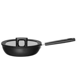 Fiskars Hard Face 2,2 Liter Sauterpande Med Låg 24 Cm