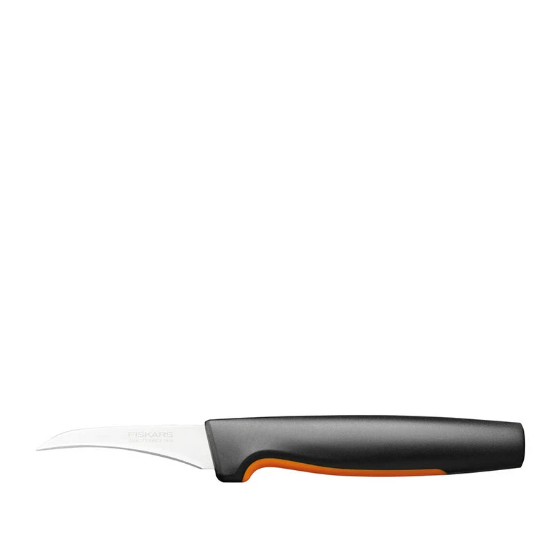 Fiskars Functional Form Skrællekniv Med Buet Blad 1 Fiskars Functional Form Skrællekniv Med Buet Blad