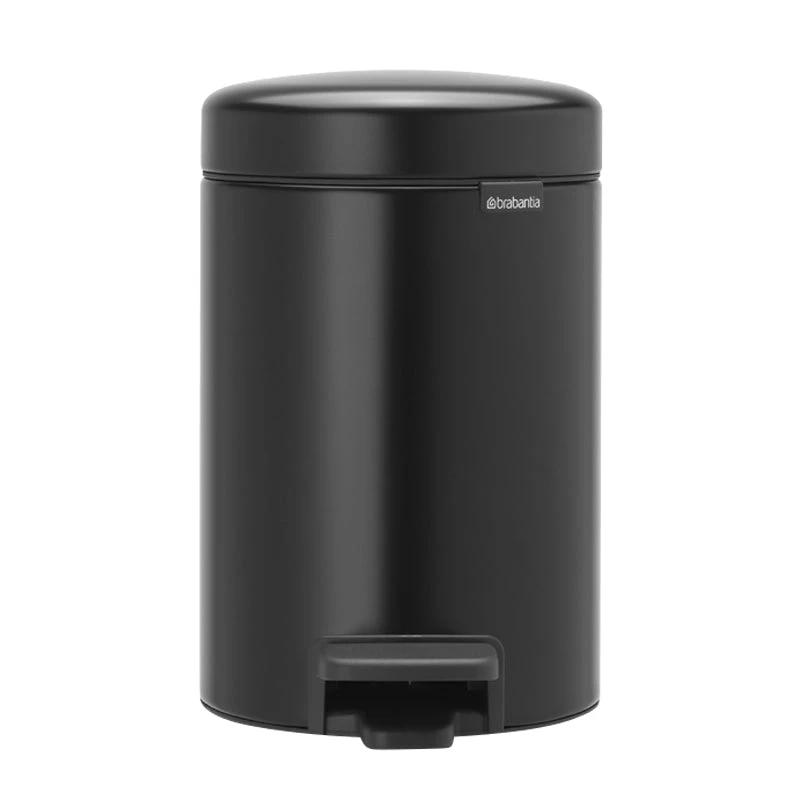 Brabantia Newicon Pedalspand Sort 3 Liter 1 Brabantia Newicon Pedalspand Sort 3 Liter