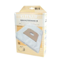 Kleenair Støvsugerposer BS8 Bosch/Siemens Type K