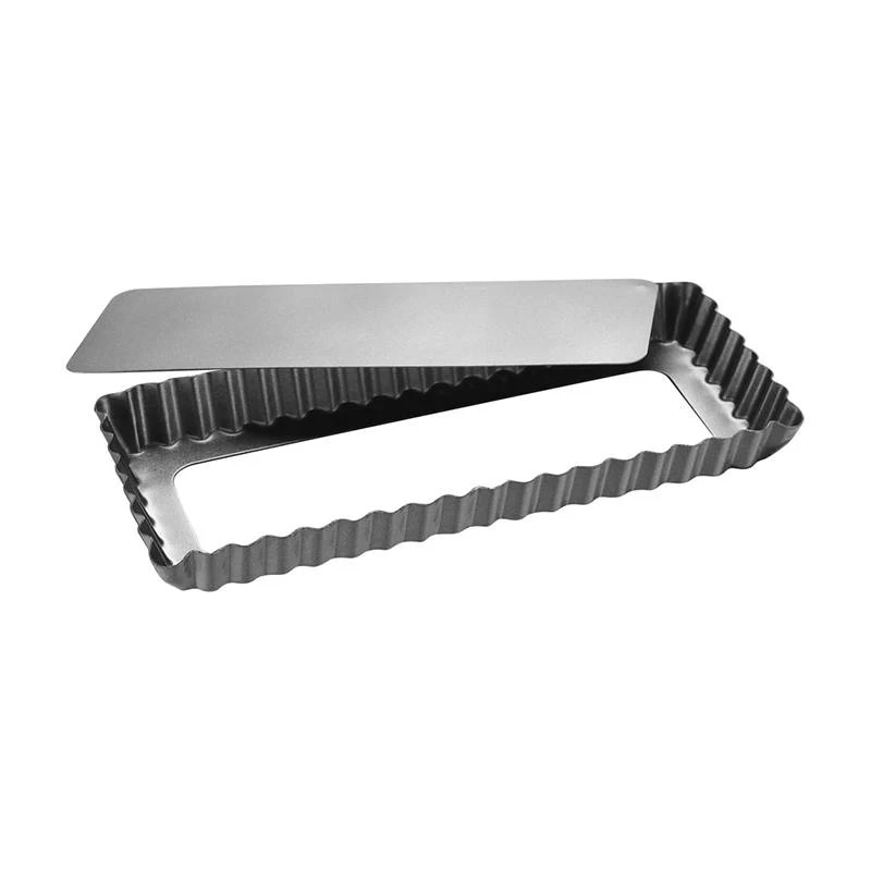 Patisse Silvertop Tærteform Rektangulær 35x11 Cm 1 Patisse Silvertop Tærteform Rektangulær 35x11 Cm
