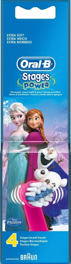 Braun Oral-B Stages Power Frozen Børstehoveder 4 Stk